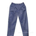 dark blue pleated pants